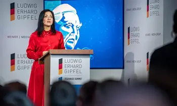Katherina Reiche beim Ludwig-Erhard-Gipfel-