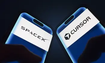 SpaceX und Cursor-Logo.
