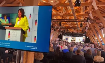 Veranstaltungssaal beim Ludwig-Erhard-Gipfel