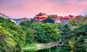 Das Shuri-Schloss auf Okinawa 