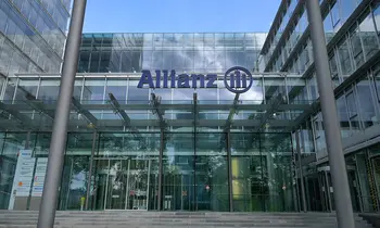 Allianz-Gebäude in Frankfurt. 