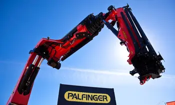 Palfinger-Kran. 