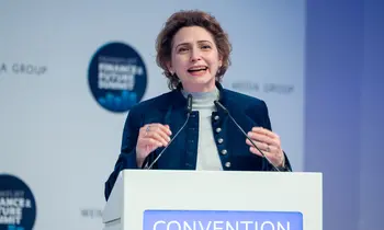 Nicola Beer, Vizepräsidentin Europäische Investitionsbank auf dem Frankfurt Finance & Future Summit.