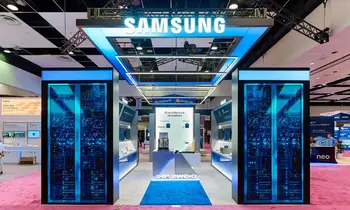Samsung stellt seine Neuheiten im Santa Clara Convention Center vor.