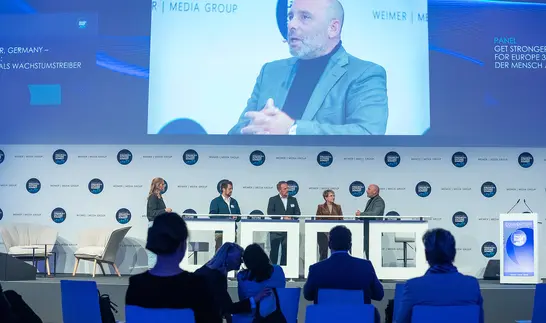 Unternehmenskultur-Diskussionsrunde auf dem Frankfurt Finance & Future Summit