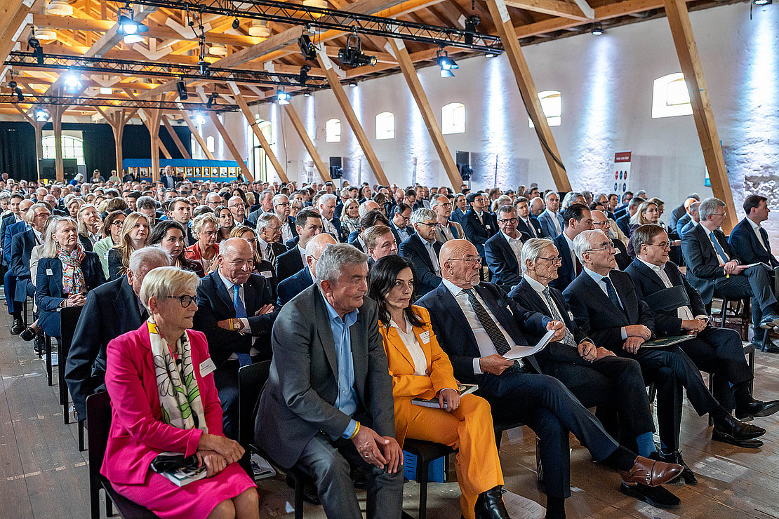 Blick ins Publikum auf dem Ludwig-Erhard-Gipfel.