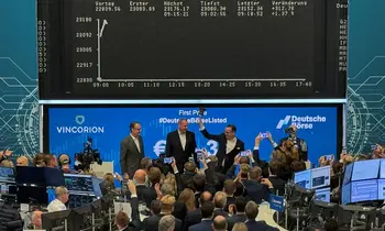 Vincorion-Börsendebüt in Frankfurt.