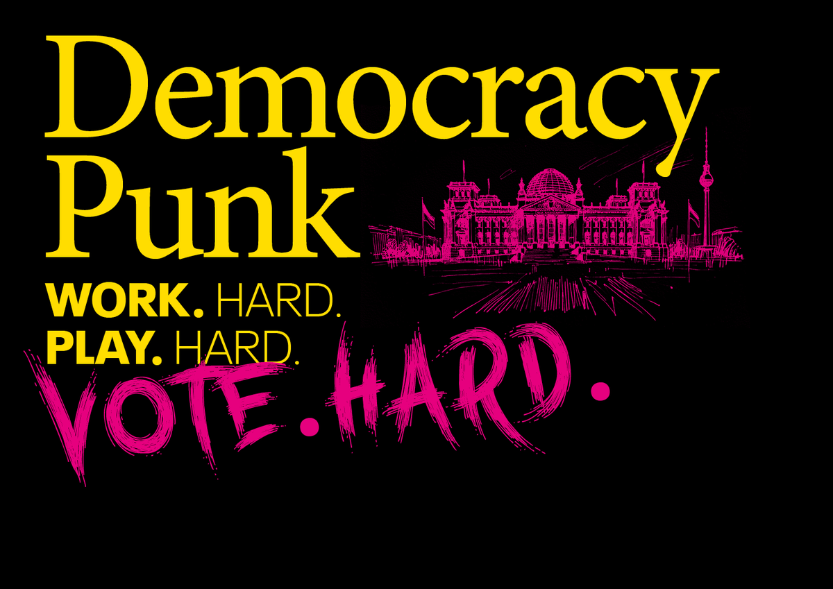 Unity Political Punk „Democracy Punk – Work Hard, Play Hard, Vote Hard“: „Business Punk ...